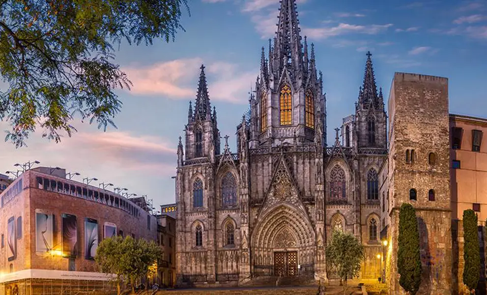 Buildings in Barcelona