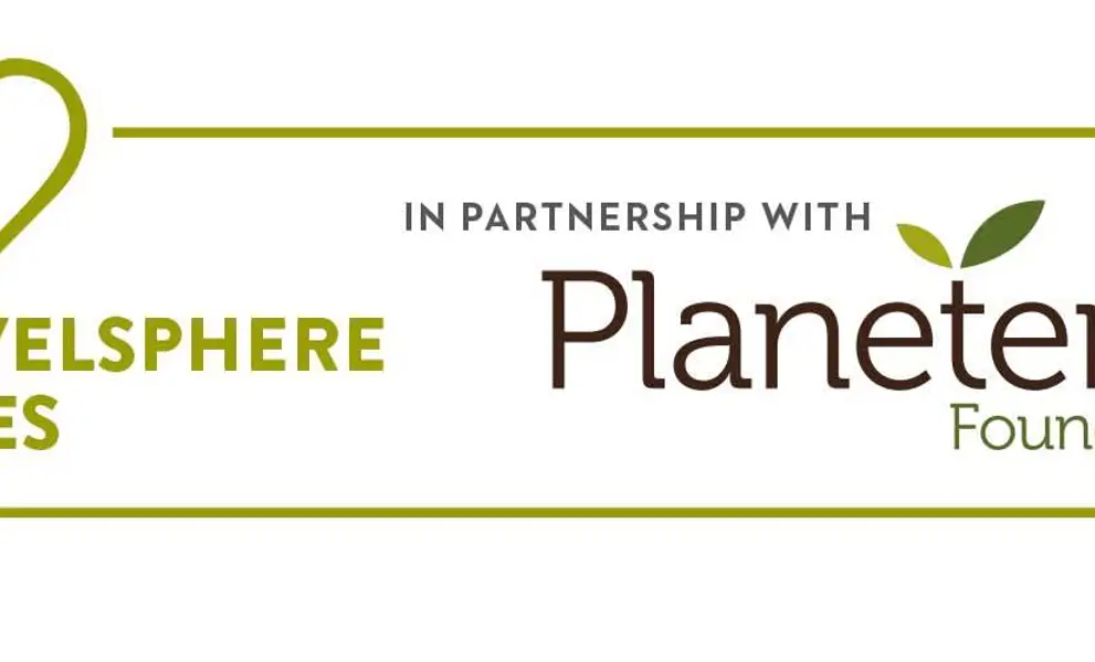 Travlesphere Cares and Planeterra logos