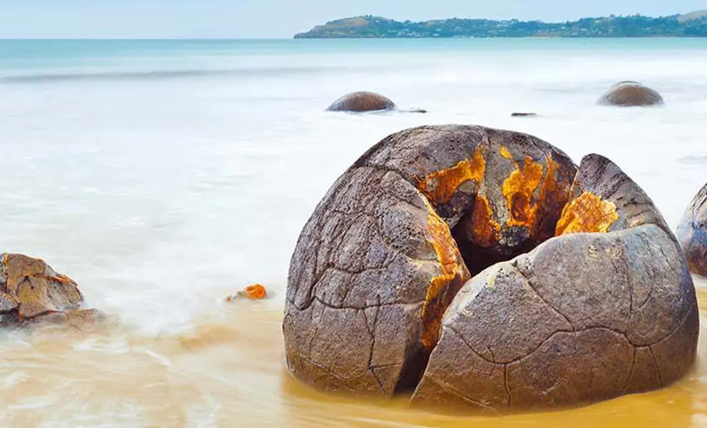 Moeraki Beach, New Zealand