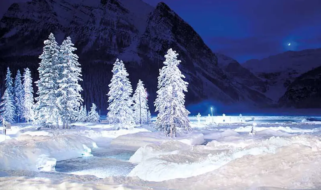 fairmont in winter for holiday