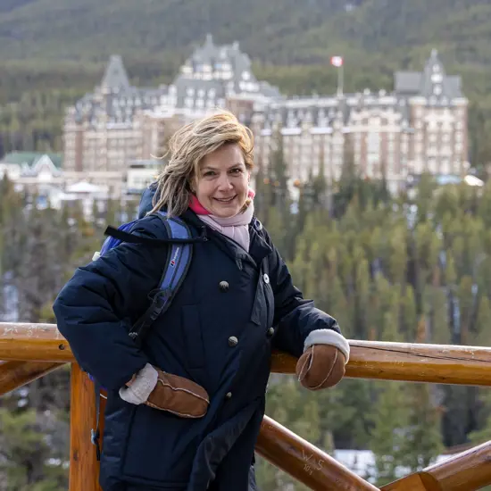 Penny Smith Lake Louise