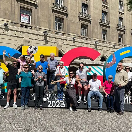 A Postcard From South America Group Photo